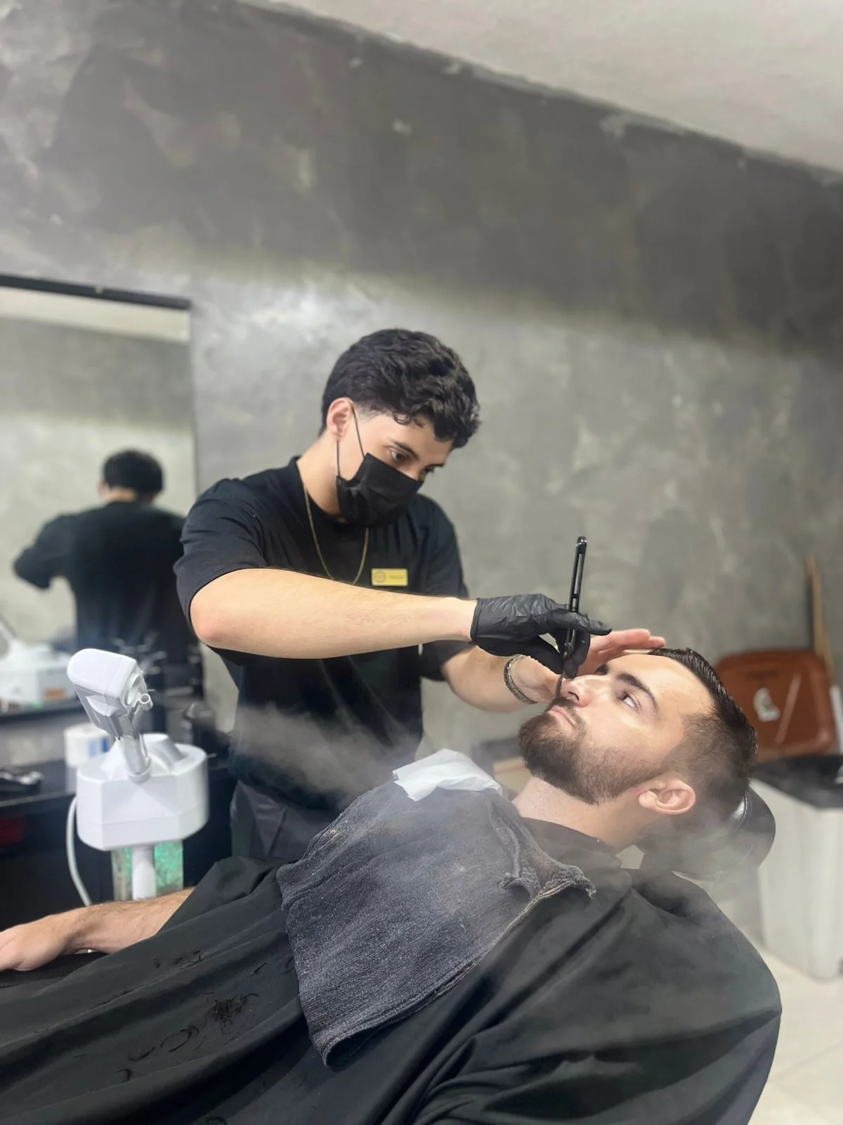Detalhe de barba