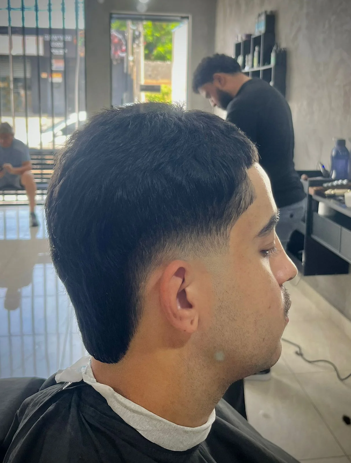 Acabamento de corte real